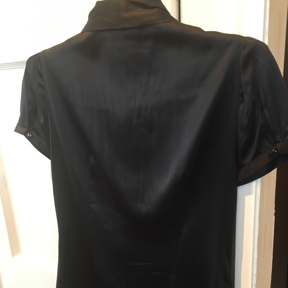 Express Dressy Tie Bow Blouse - Picture 6 of 8